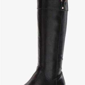 Tommy Hilfiger Women's SHYENNE3 Riding Boots Black Size 10M